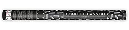 PartyDeco Konfettishooter Silber 60cm
