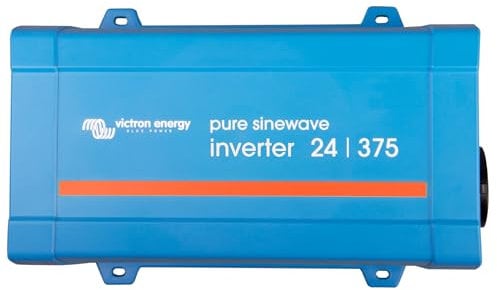 Victron Energy 375VA 24-Volt 230V AC Reiner Sinus Wechselrichter (Schuko)