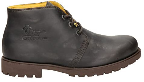 Panama Jack Bota Panama, Botas de piel con forro de piel, Hombre, Marrón, 47 EU