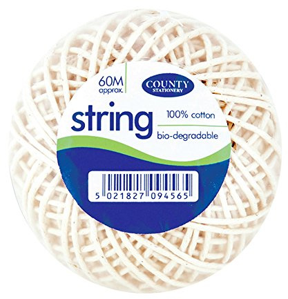 County 60m Cotton Medium String Ball