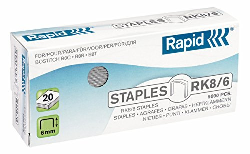 Rapid 24873700, 5000 Stück RK8/6 mm, groß