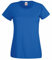 FOTL Lady Fit Valueweight T-Shirt Size Large Blue