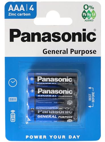 Panasonic Micro Batterie R03BE / 4BP Plus.