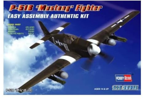 Hobby Boss 80242 Modellbausatz P-51B 'Mustang' Fighter