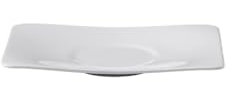 Villeroy & Boch, Modern Grace, 17 x 14 cm, Platillo de café, Porcelana Premium Bone, blanco