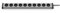 EHMANN 0200x00102301 Multiprise universelle 10 prises avec câble de 1,5 m