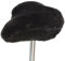 Leibersperger-Felle Fahrradsattelbezug/Fahrradsattelüberzug Gr.M (Schiefer) 27cm x 24cm
