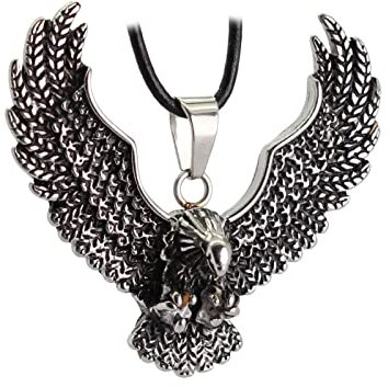 Budawi® - Anhänger Adler Kettenanhänger Edelstahl Schmuck Kettenschmuck