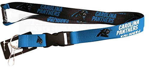 NFL Unisex wendbar Lanyard, Damen Kinder Herren Unisex, blau