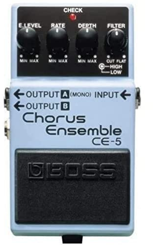 BOSS CE-5 Chorus Ensemble estéreo — El pedal de chorus compacto definitivo