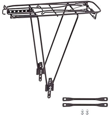 Point / 05014000 Porte-bagages arrière Acier Noir Charge maximale 25 kg 26-28 (66-71 cm)