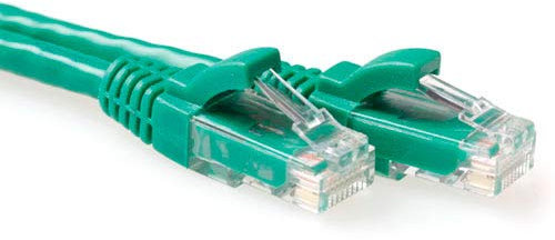 ACT CAT6A U/UTP SNAGLESS GN 20.00M