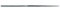 Bellota 4072-16 ENT - Lima de aguja redonda, entrefina (16)
