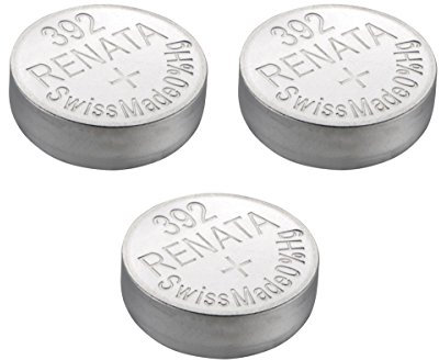 Uhrenbatterie Renata Swiss Made Renata 392 oder SR41SW oder AG3 1,5V (3 x 392 oder SR 41 SW)