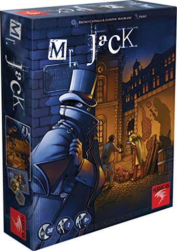 Asmodee Mister Jack - Juego de Estrategia (Idioma español no garantizado) – Versión Francesa