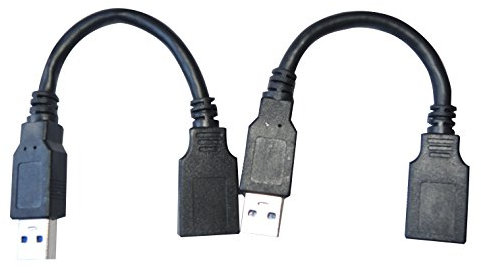 DeLOCK (2er-Pack) USB3.0 Verl A -> A St/Bu 0.15m