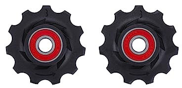 BBB Cycling Schaltrollen 11-T Kasette 11-Zähne 9- 10- 11-Fach Schaltwerk SRAM Campagnolo und Shimano Kompatibel für Rennrad und Urban Cycling RollerBoys Ceramic BDP-12