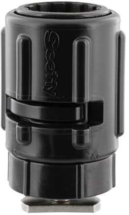 Scotty 438 Gear-Head Track Adapter, Schwarz