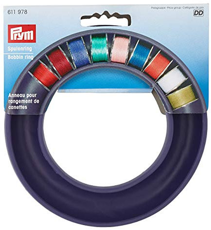 Prym Nähmaschinen 611978 Spulenring, Kunststoff, Violett, 19mm