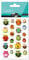 Maildor 560407C Packung mit Stickers Cooky 3D (1 Bogen, 7,5 x 12 cm, ideal zum Dekorieren, Sammeln oder Verschenken, Eulen) 1 Pack