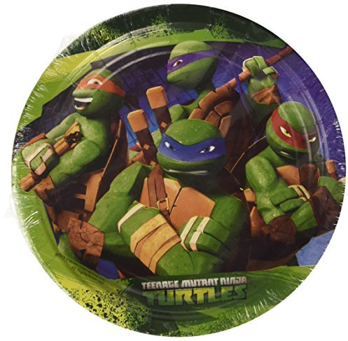 Amscan International 18 cm Teenage Mutant Ninja Turtles Papier Teller