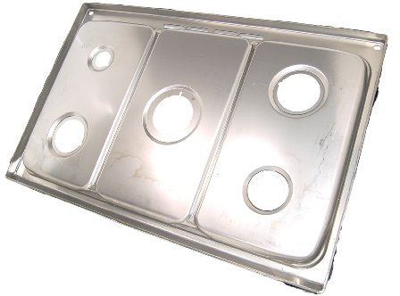 Bompani M00176160 - Placa de cocina (acero inoxidable, 90 cm)