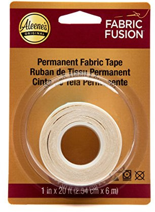 I Love To Create Aleene's Fabric Fusion Glue Permanent Tape 2,54cmx6m, 1 x 20