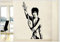 Deco-idea Wandtattoo wandaufkleber wandsticker Photo Porträt Bruce Lee Kongfu Drache wph036(Printed Sticker,ca.15 x 6cm)