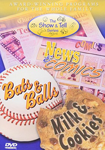 The Show & Tell Series Set (Milk & Cookies/Bats & Balls/News & Comics)