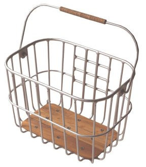 Brooks Unisex Adult Basket Gepäckträgertaschen, Silver, 25 x 42 x 26 cm