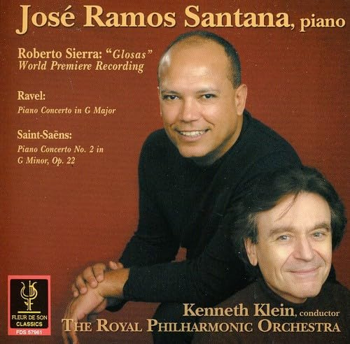Sierra: Glosas/Ravel: Piano Concerto in G Major/Saint-Saens: Piano Concerto No. 2 in G Minor, Op. 22