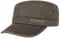 Stetson Datto Army Cap (Kubacap), coole aus Baumwolle gefertigte Militärmütze für Herren, Armee-Mütze Gr.L/58-59-Braun
