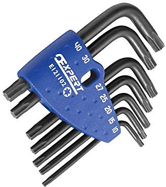 Britool E121102B T10-T40 Torx Hex Key Set (7 Pieces)