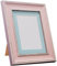 Frames By Post AP - 4620 Vintage-Bilderrahmen, Shabby-Chic-Stil, Rosa, plastik, Light Blue Grey Mount, 30 x 40 cm Picture Size 12 x 10