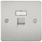Knightsbridge fpavrj45bc RJ45 Socket Soporte de Placa de Toma de Red – Cromo Cepillado