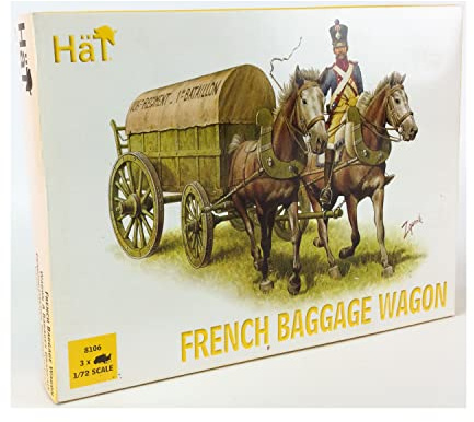 HaT 1/72 Napoleonic French Baggage Wagon # 8106