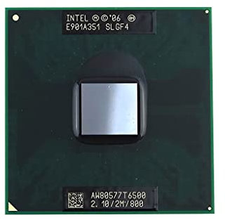 Intel Core 2 Duo T6500 2.1 GHZ 800 Mhz 2m CPU Slgf4