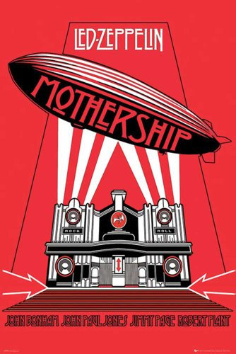 empireposter - Led Zeppelin - Mothership - Größe (cm), ca. 61x91,5 - Poster, NEU -