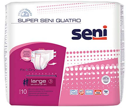 SUPER SENI Quatro Gr.3 large Windelhosen 10 St