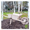 Outils et Nature Brouette en Bois Grand Modèle Finition Luxy