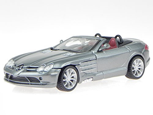 Mercedes SLR McLaren Roadster grau Modellauto 42014 Bburago 1:32