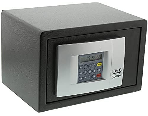 BURG-WÄCHTER Coffre-fort pour ordinateur portable avec serrure à code électronique, Point-Safe, 27,9 l, 16,7 kg, P 3 E LAP, Noir