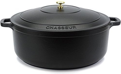 Chasseur - Cocotte ronde noire 32 cm - 37232
