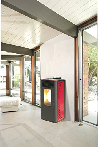 STUFA PELLET IDRO KW15 BORDEAUX