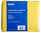 Abbey Pack of 50 Disposable J Cloths Non Woven Wipes – All Purpose Yellow Cleaning Cloths – Jay Cloth to Clean Surfaces, Bathroom, Windows, Dish Cloth –Kitchen Cloth 42 x 35cm (Yellow)