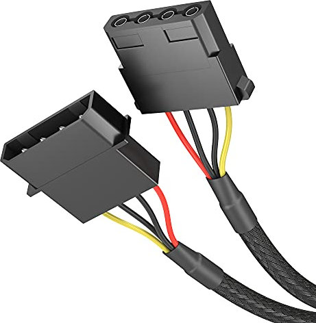 KabelDirekt – 4-Pin Molex Verlängerungskabel 60 cm