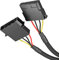 KabelDirekt – 60cm Cavo di Prolunga a 4 Pin Molex (per il collegamento di dischi rigidi (SSD, HDD) e lettori (CD, DVD, Blu-Ray))