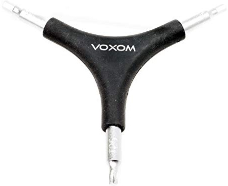 Voxom Werkzeug Y-Torxschlüssel Wkl2 Schwarz-Silber, Torx 4mm, 5mm, 6mm, 4,5,6mm, 717000060