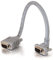 C2G 0,5M Premium HD15 SXGA VGA auf VGA Monitorkabel mit 90-Grad-Stecker. VGA-Stecker auf VGA-Computerkabel mit 90-Grad-Winkel