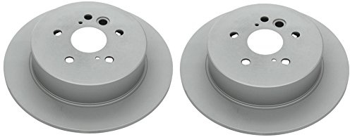 ATE 2x Bremsscheibe 24.0109-0152.1 Voll, Kompatibel mit: TOYOTA RAV 4 II